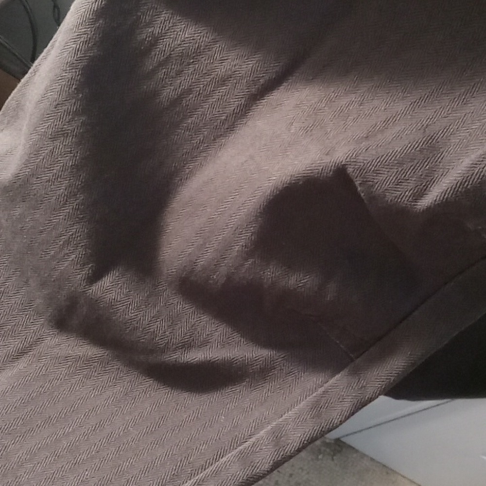 Supplies by UB Workshop Peg Herringbone Pants Plus Sz 16 NWT GRAY - Picture 9 of 10